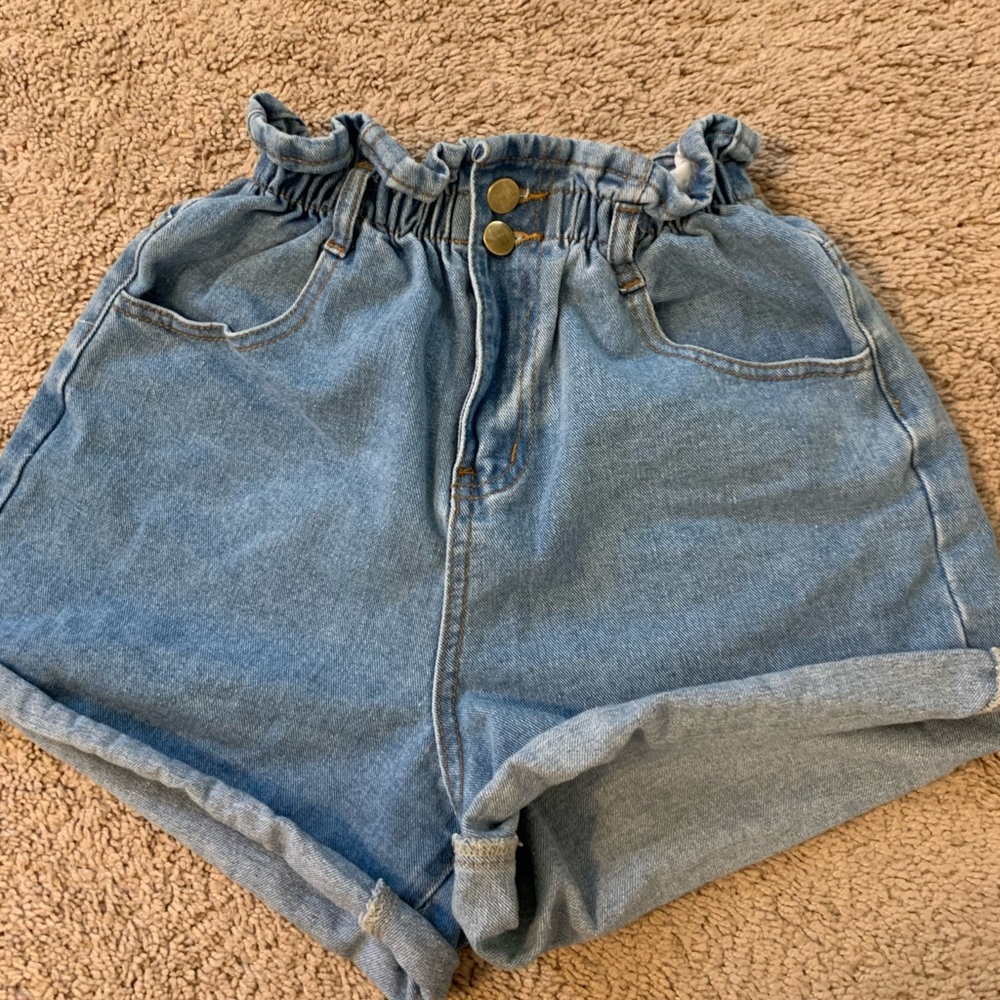 Princess poly open road paper bag shorts